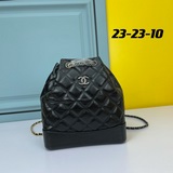 Chanel Женская сумка через плечо из кожи с ромбовидным узором, 2023, высококачес