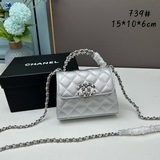 chane123p Chanel Kelly с длинной ручкой. Материал： кожа личи. Очень стильная мод