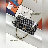 Большой Chanel： новейшая популярная модель, мягкий мелкий шерстяной фетр： светло