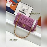 Большой Chanel： новейшая популярная модель, мягкий мелкий шерстяной фетр： светло