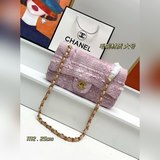 Большой Chanel： новейшая популярная модель, мягкий мелкий шерстяной фетр： светло