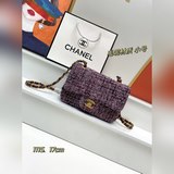 Маленькая сумка Chanel из серии «шерстяной»! Это сумка, которую все ваши друзья 