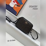 Сумка для фотоаппарата Coach/Coach Jemie с одной молнией и ремнем через плечо. В