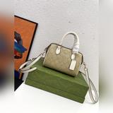 Новая женская сумка Coach rowanpvc New Boston, мини-сумка-бакет с плечевым ремне