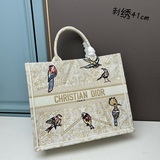 Оригинальный большой размер 【dior Book Tote】 Большинство людей, приобретая товар