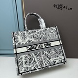 Оригинальный большой размер 【dior Book Tote】 Большинство людей, приобретая товар