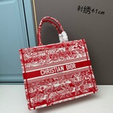 Оригинальный большой размер 【dior Book Tote】 Большинство людей, приобретая товар