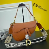 Большой размер  【Серия Dior saddle с отпечатками ладоней】 【В комплекте с фирменн