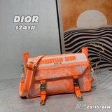 Новая сумка-почтальон Dior в комплекте с коробкой, тщательно разработанная на ос