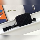Оригинальная коробка (с фирменной коробкой) Dior Мужская сумка OBLIQUE с узором 