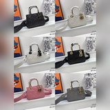 Комплект Lady Dior Модная сумка из кожи с простеганным узором в виде крупной кле