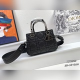 Комплект Lady Dior Модная сумка из кожи с простеганным узором в виде крупной кле