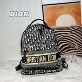 (С вышивкой) Большой рюкзак с вышивкой, обновленная версия, Dior 2023, новая вес