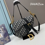 Большой размер (в комплекте с коробкой) [dior saddle старый узор, тонкие бретели
