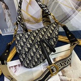 【Оригинальное качество, серия Dior Saddle с узором в виде старого шлема, лучшая 
