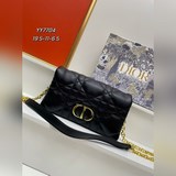 Комплект с коробкой (новая модель Dior Caro с цепочкой в этом сезоне) демонстрир
