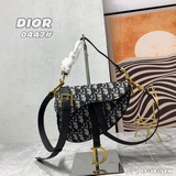 Маленькая сумка (с коробкой) [Dior saddle с тонким плечевым ремнем] [В комплекте