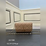 В комплекте с коробкой, сумка для мобильного телефона Lady Dior, синяя с золотой