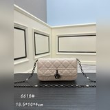 В комплекте с коробкой, сумка для мобильного телефона Lady Dior, синяя с золотой