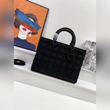 Большой dior lady с семью застежками/сумка lady dior, 32 см.