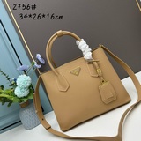 PRADA 2756# Оригинальный верхний слой кожи с крестообразным узором, изготовлен с