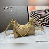 1BH404 Ручная сумка из нейлона Hobo с ручкой/подмышечная сумка, которая стала по