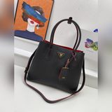 Prada 2756# Оригинальная кожа первого слоя с крестообразным узором, изготовлена 