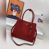 Prada 2756# Оригинальная кожа первого слоя с крестообразным узором, изготовлена 