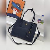 Prada 2756# Оригинальная кожа первого слоя с крестообразным узором, изготовлена 