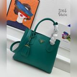 PRADA 2756# Оригинальный верхний слой кожи с крестообразным узором, изготовлен с