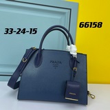 Высококачественная сумка PRADA.#66158 изготовлена из импортной кожи крупного рог
