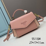 Экстравагантная сумка PRADA с модным капюшоном, изготовленная из кожи оленя с уз