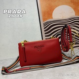 Вечнозеленый и яркий, выпущен в продажу, Prada/PRADA сумка через плечо с двумя м