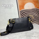 Эксклюзивная модель Prada «PRADA» классическая легенда, модель с двумя ремнями (