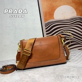 Эксклюзивная модель Prada «PRADA» классическая легенда, модель с двумя ремнями (