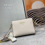Оригинальное высокое качество ~~ Prada 2128Saffiano кожа, грубая текстура + глад
