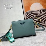 Оригинальное высокое качество ~~ Prada 2128Saffiano кожа, грубая текстура + глад