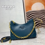 Дебют PRADA, король бестселлеров (кожаный ремень + цепочка через плечо), модная,