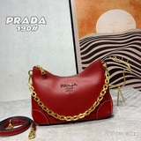 Дебют PRADA, король бестселлеров (кожаный ремень + цепочка через плечо), модная,
