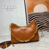 Дебют PRADA, король бестселлеров (кожаный ремень + цепочка через плечо), модная,