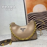 Дебют PRADA, король бестселлеров (кожаный ремень + цепочка через плечо), модная,