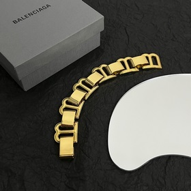Браслет Balenciaga из Парижа, простой и элегантный, с богатым зол
