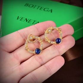 BOTTEGA VENETA новые серьги BV Star Moon. Уникальный дизайн, полн