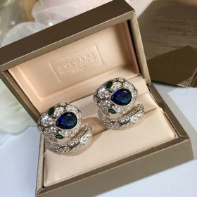 181  87 V Gold Edition BVLGARI Большой кольцо сапфиром в форме