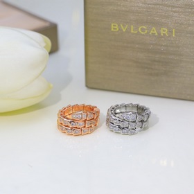 Бренд Bulgari, кольцо Snake, модный, роскошный, высокое качество 