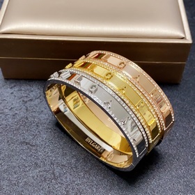 Высококачественный браслет BVLGARI с бриллиантами, подходит к люб