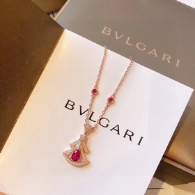 Bvlgari Diva серия, ожерелье, аналогичное ожерелью Ван Оу, красны