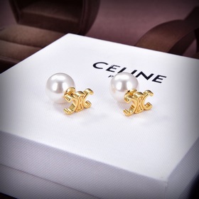 Celine 2023 новые серьги RECLOUS новинка. Простые и модные серьги