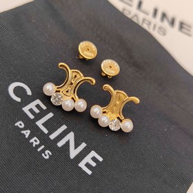1880 Celine Новые серьги с бахромой, кристаллами жемчужинами в ф