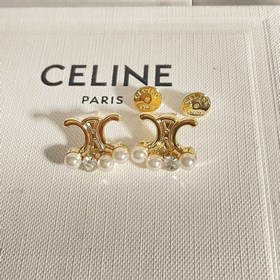 1880 Celine Новые серьги с бахромой, кристаллами жемчужинами в ф
